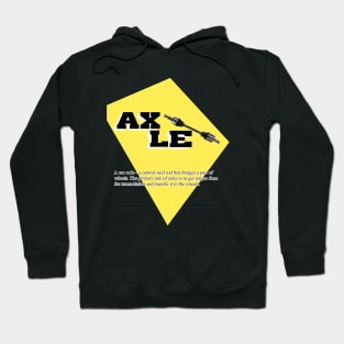 Car axle definition Hoodie